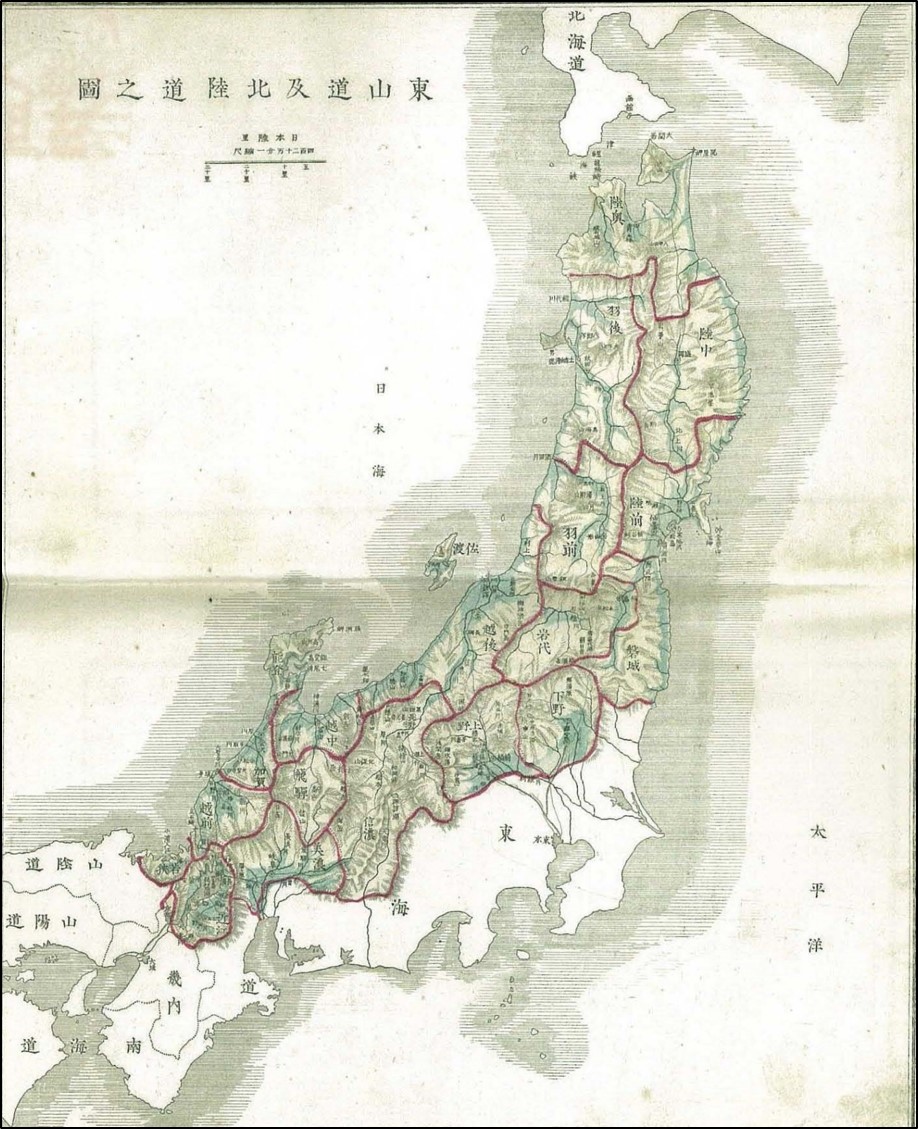 11 明治35年 日本付録 新撰朝鮮全圖 古地図（日本の独島領有